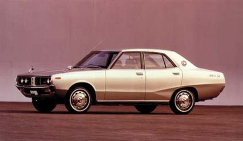 4th Generation Nissan Skyline: 1972 Nissan Skyline C110 Sedan Picture